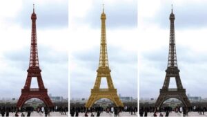 Les coulisses de la Tour Eiffel : sa couleur évolue