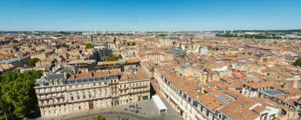 vue aérienne bordeaux