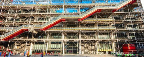 architecture des années 70 centre pompidou